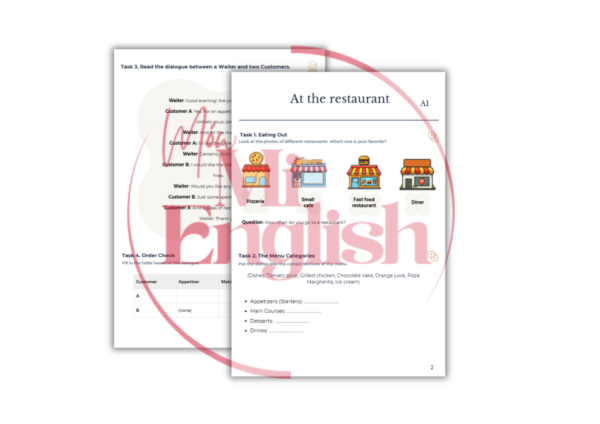 At the restaurant A1